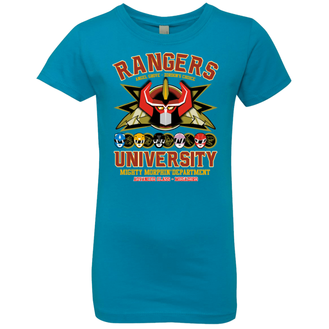 T-Shirts Turquoise / YXS RANGERS U Ultimate Girls Premium T-Shirt