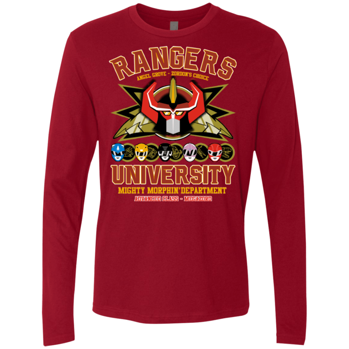 T-Shirts Cardinal / Small RANGERS U Ultimate Men's Premium Long Sleeve