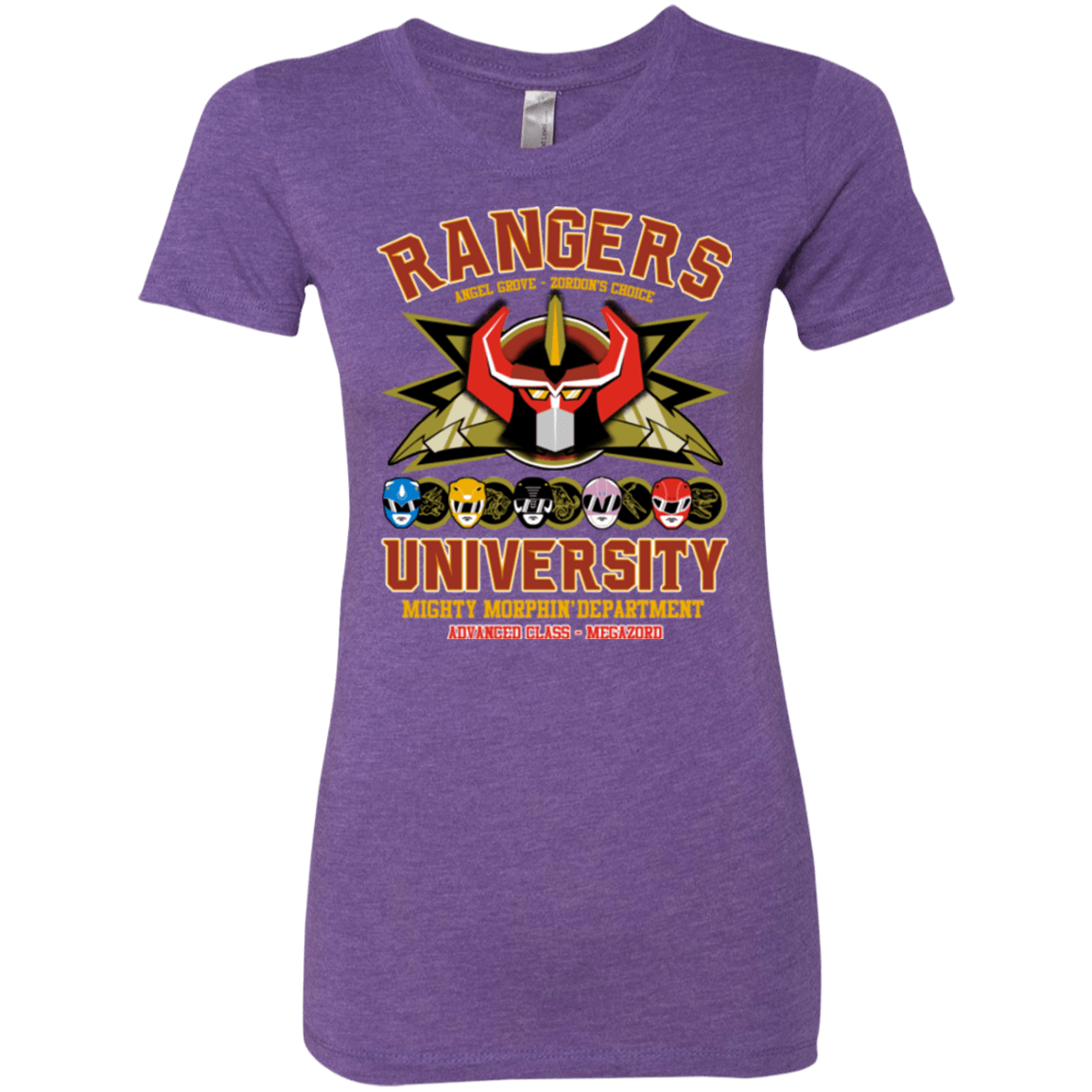 T-Shirts Purple Rush / Small RANGERS U Ultimate Women's Triblend T-Shirt