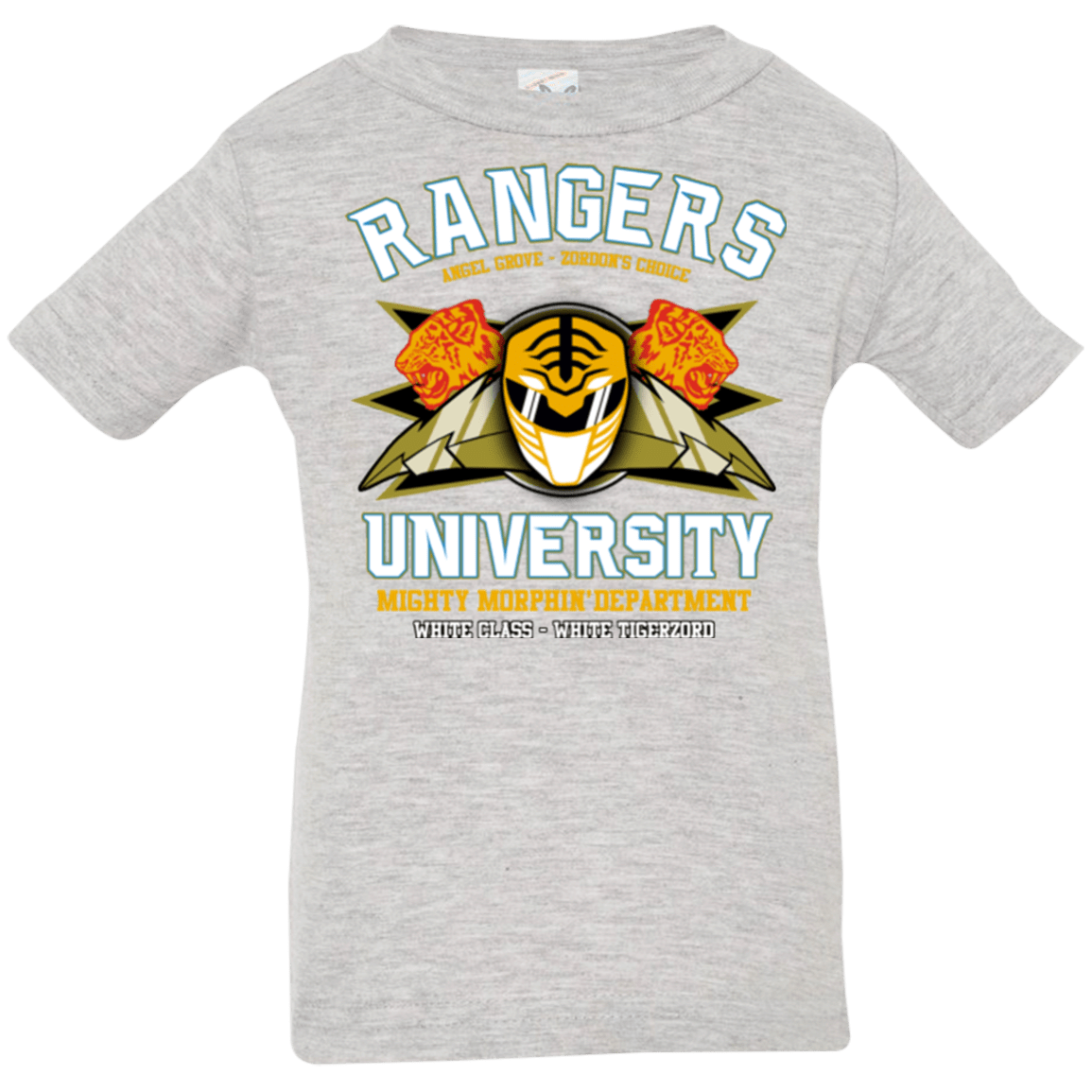 T-Shirts Heather / 6 Months Rangers U White Ranger Infant PremiumT-Shirt