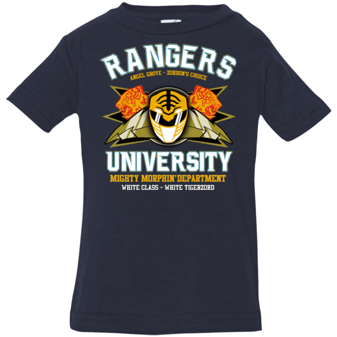 T-Shirts Navy / 6 Months Rangers U White Ranger Infant PremiumT-Shirt
