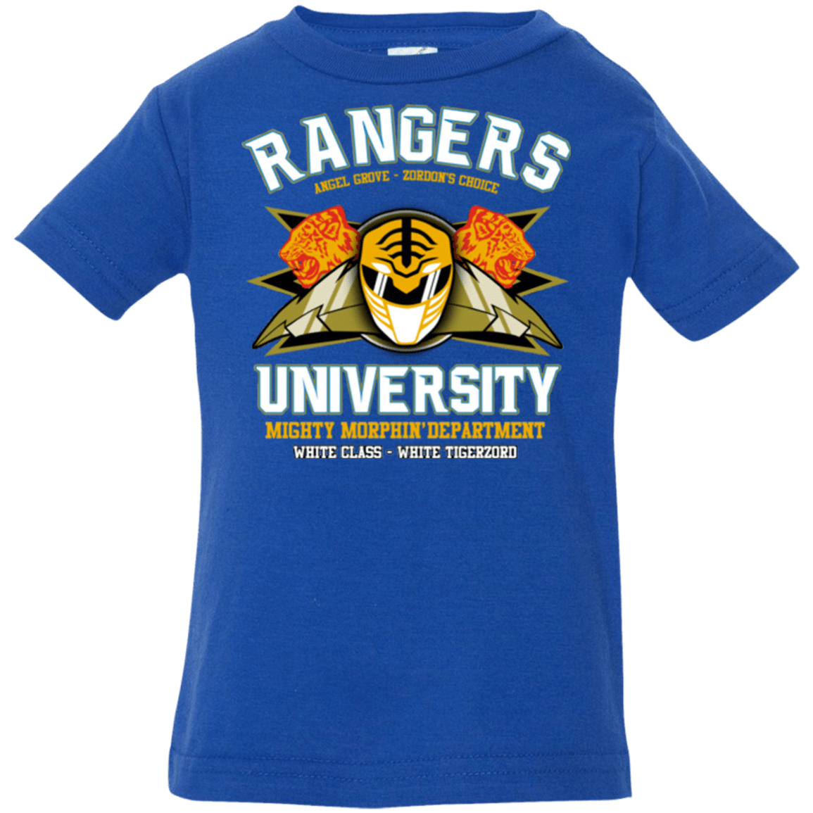 T-Shirts Royal / 6 Months Rangers U White Ranger Infant PremiumT-Shirt