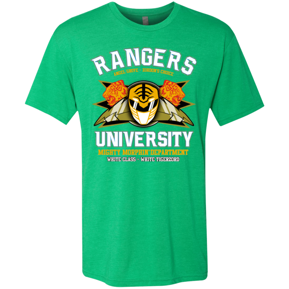 T-Shirts Envy / Small Rangers U White Ranger Men's Triblend T-Shirt