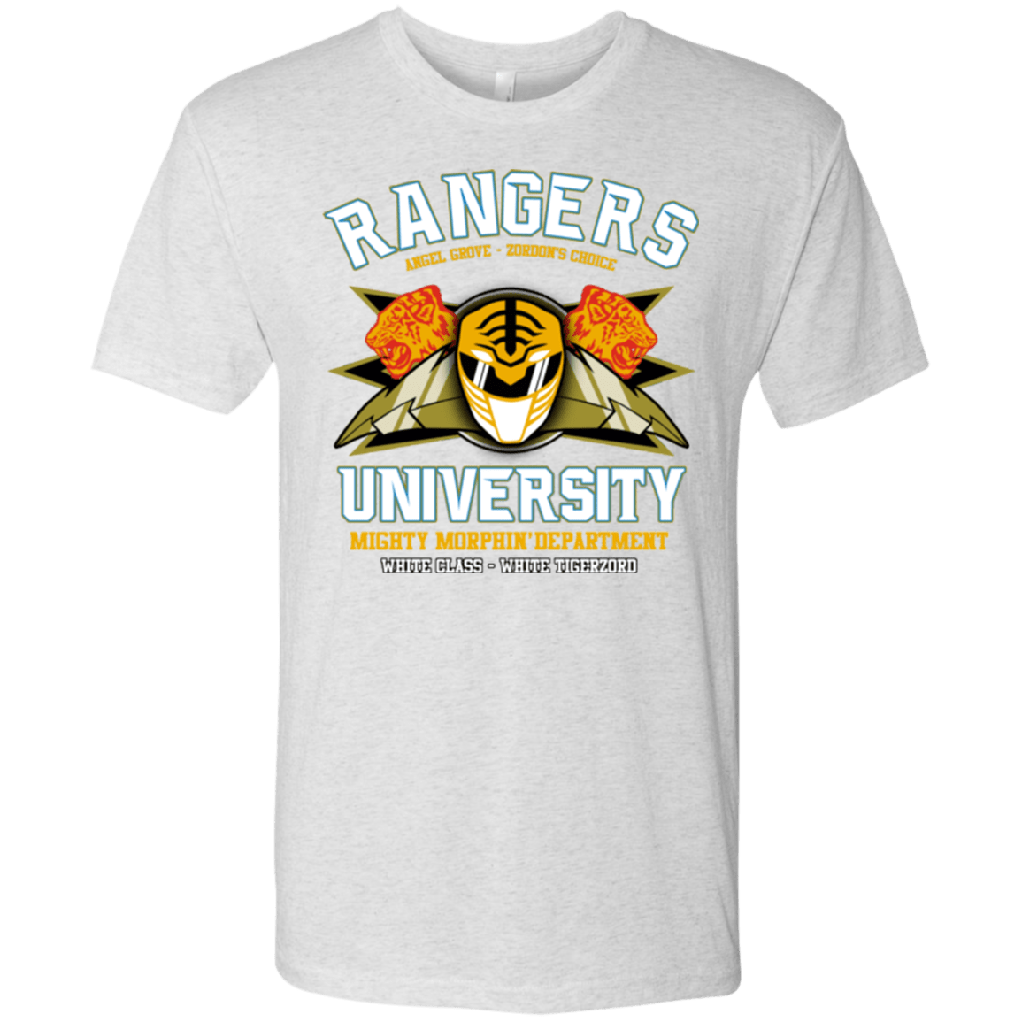 T-Shirts Heather White / Small Rangers U White Ranger Men's Triblend T-Shirt
