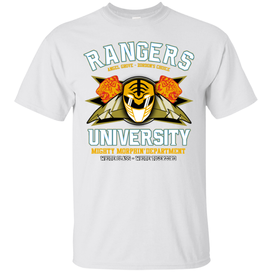T-Shirts White / Small Rangers U White Ranger T-Shirt