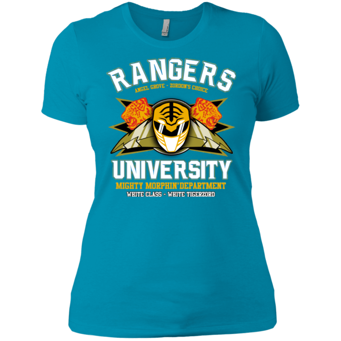 T-Shirts Turquoise / X-Small Rangers U White Ranger Women's Premium T-Shirt