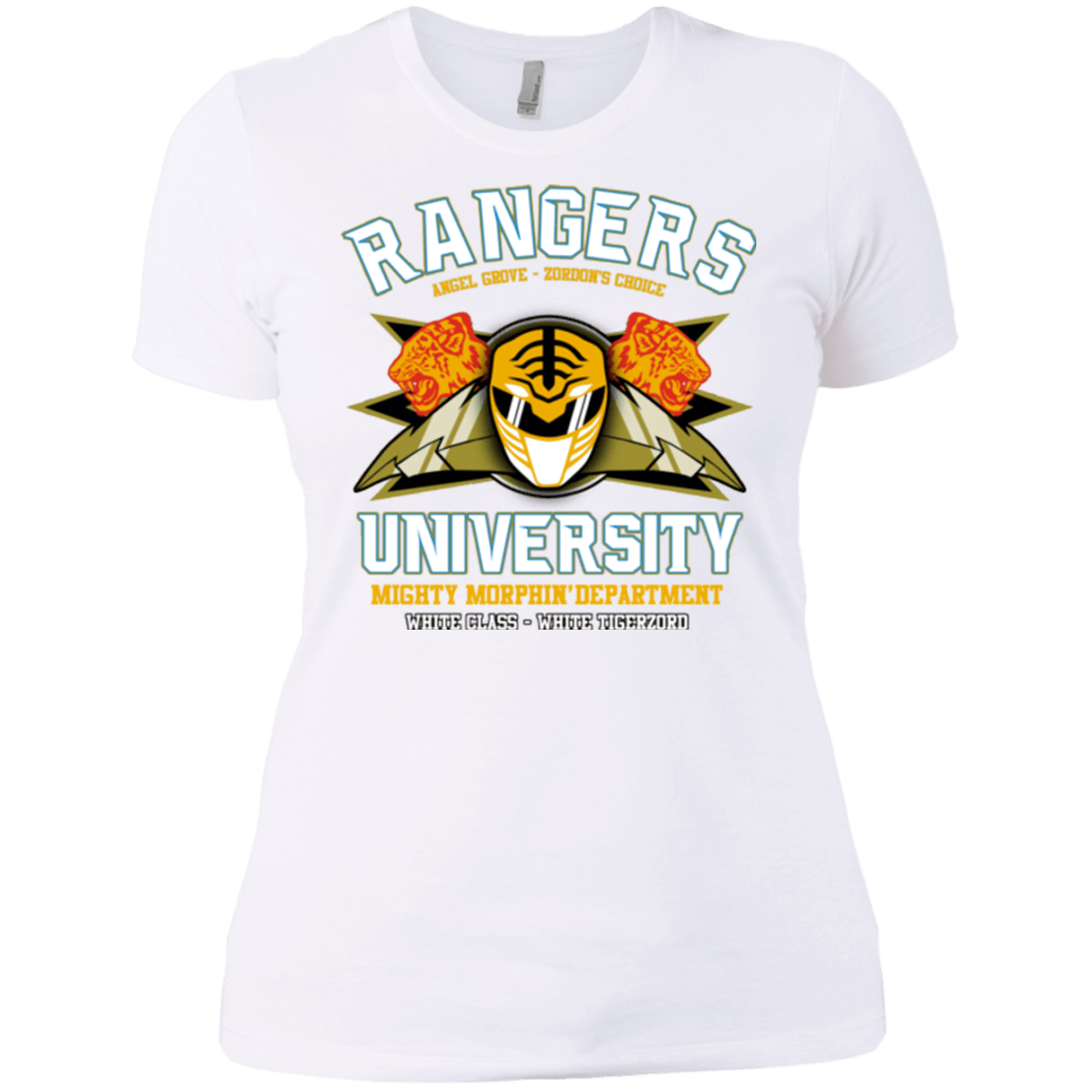 T-Shirts White / X-Small Rangers U White Ranger Women's Premium T-Shirt