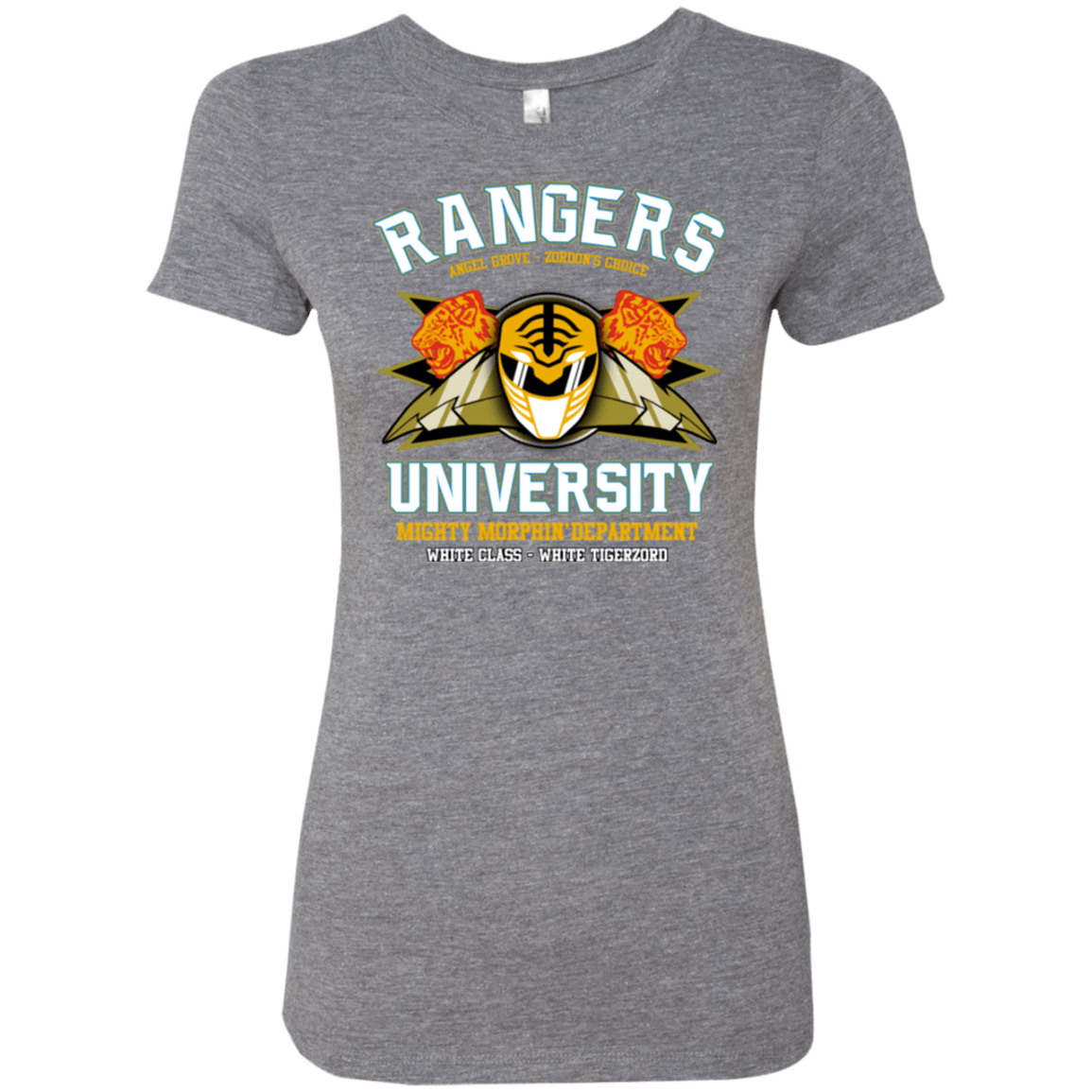 T-Shirts Premium Heather / Small Rangers U White Ranger Women's Triblend T-Shirt