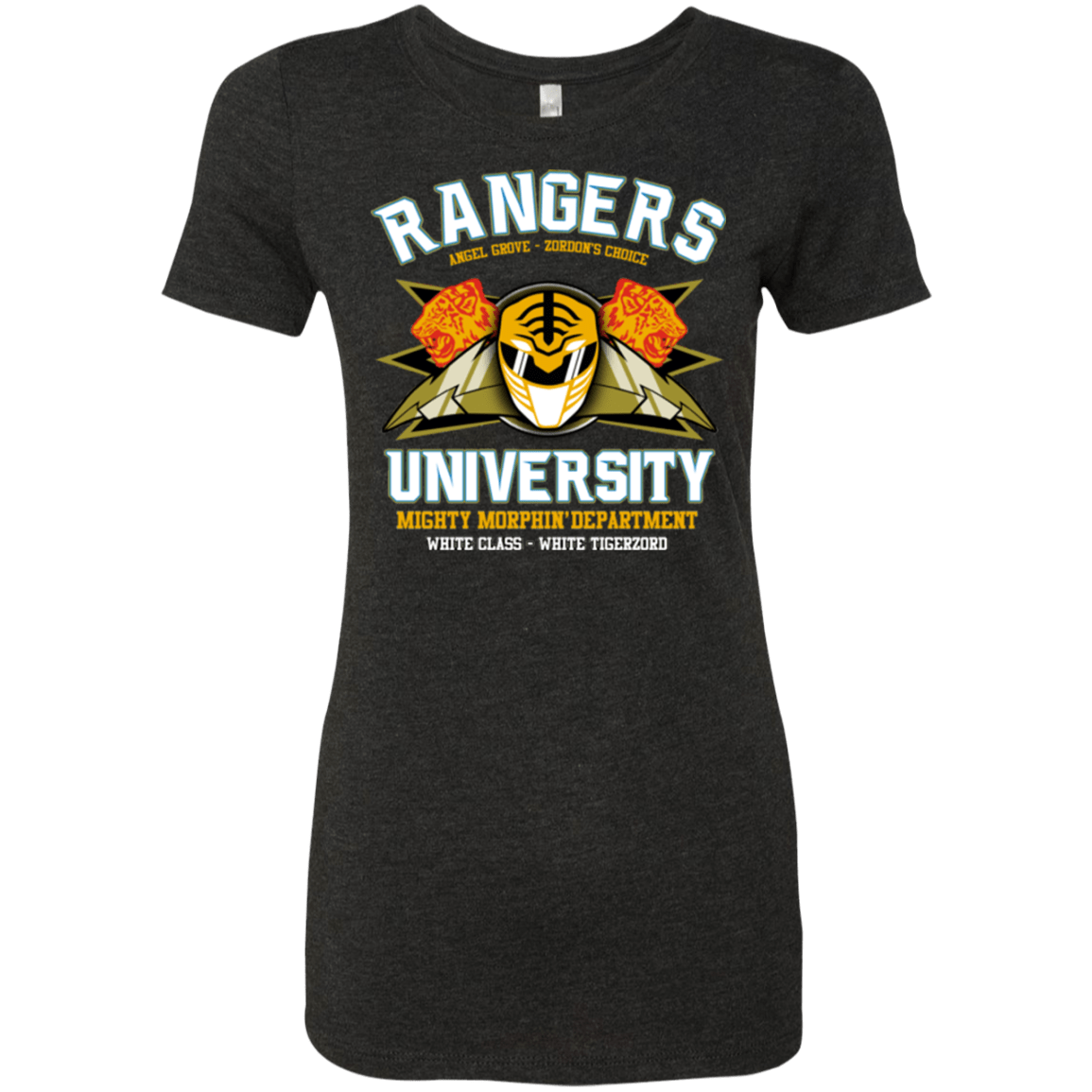 T-Shirts Vintage Black / Small Rangers U White Ranger Women's Triblend T-Shirt