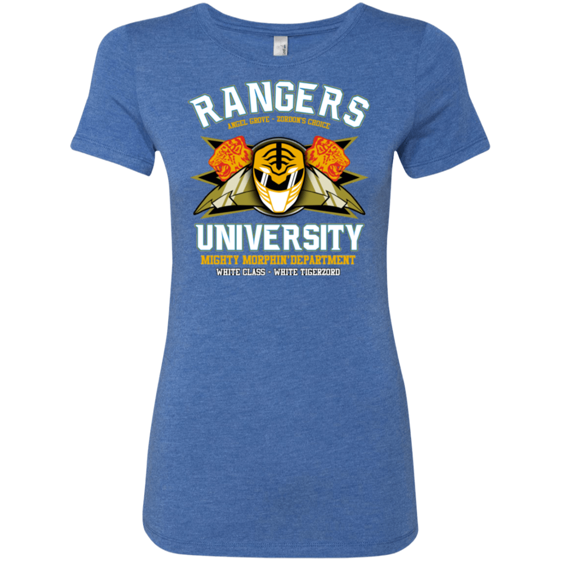 T-Shirts Vintage Royal / Small Rangers U White Ranger Women's Triblend T-Shirt
