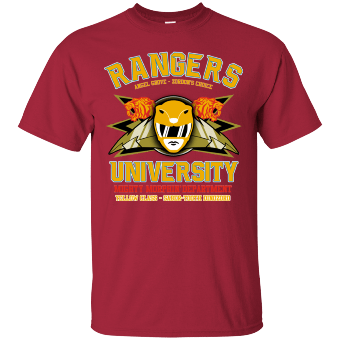 T-Shirts Cardinal / Small Rangers U Yellow Ranger T-Shirt