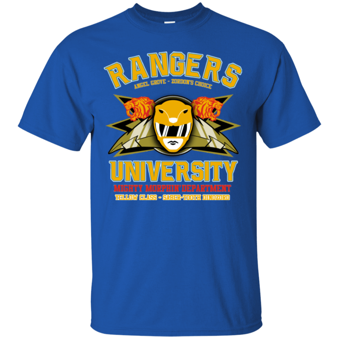 T-Shirts Royal / Small Rangers U Yellow Ranger T-Shirt