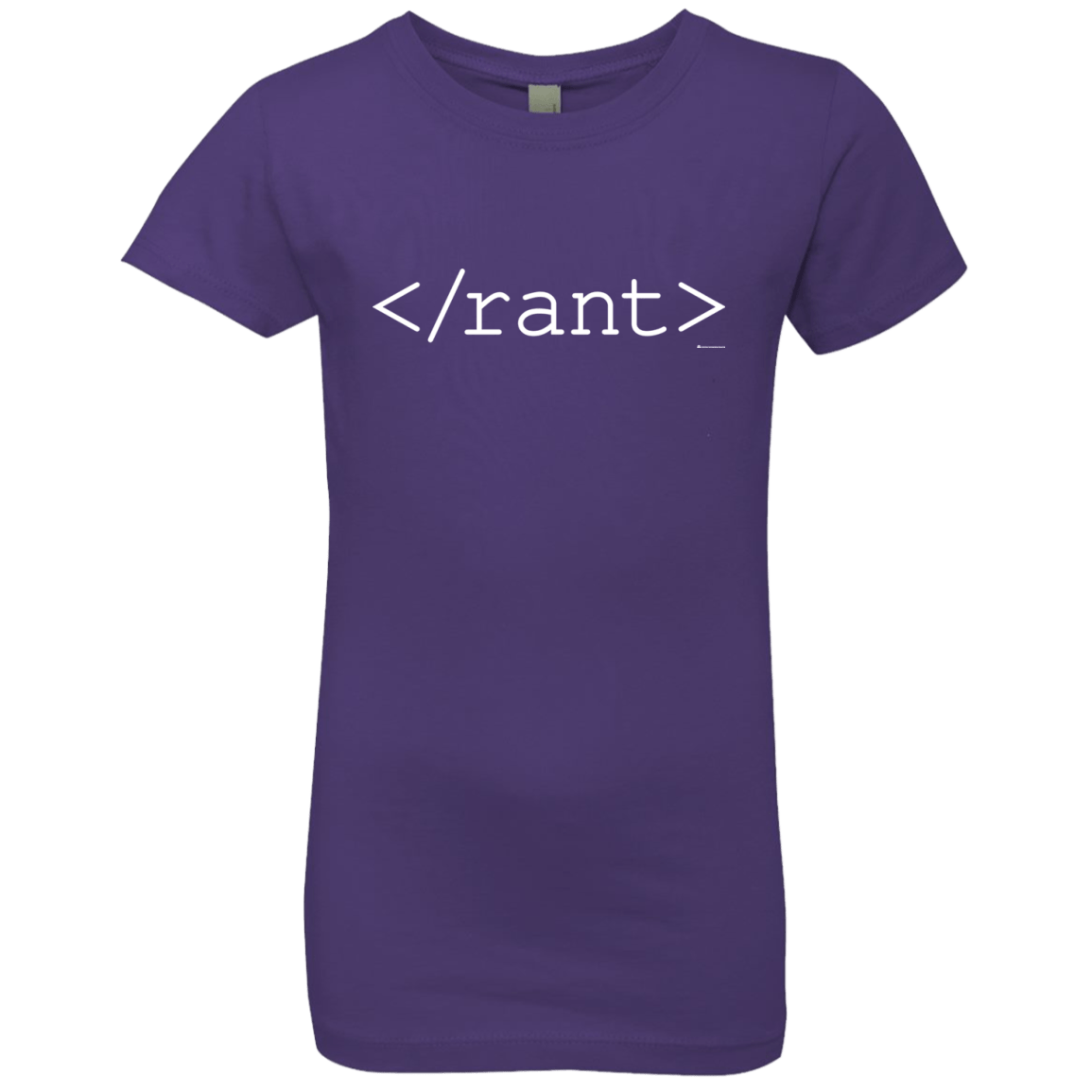 T-Shirts Purple Rush / YXS Rant Girls Premium T-Shirt