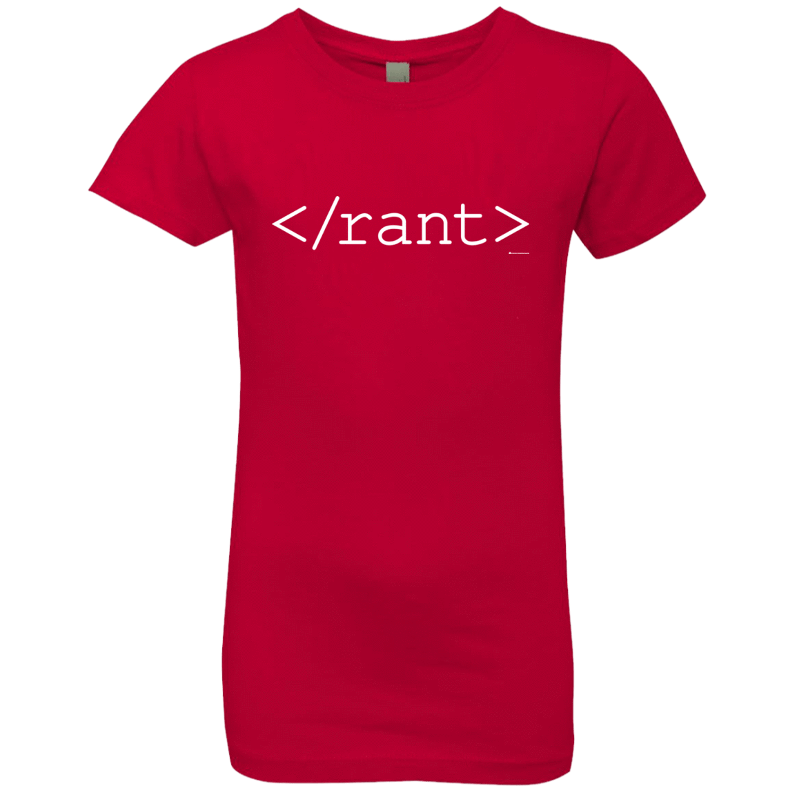 T-Shirts Red / YXS Rant Girls Premium T-Shirt