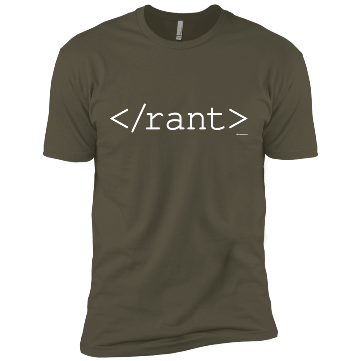 T-Shirts Military Green / X-Small Rant Men's Premium T-Shirt