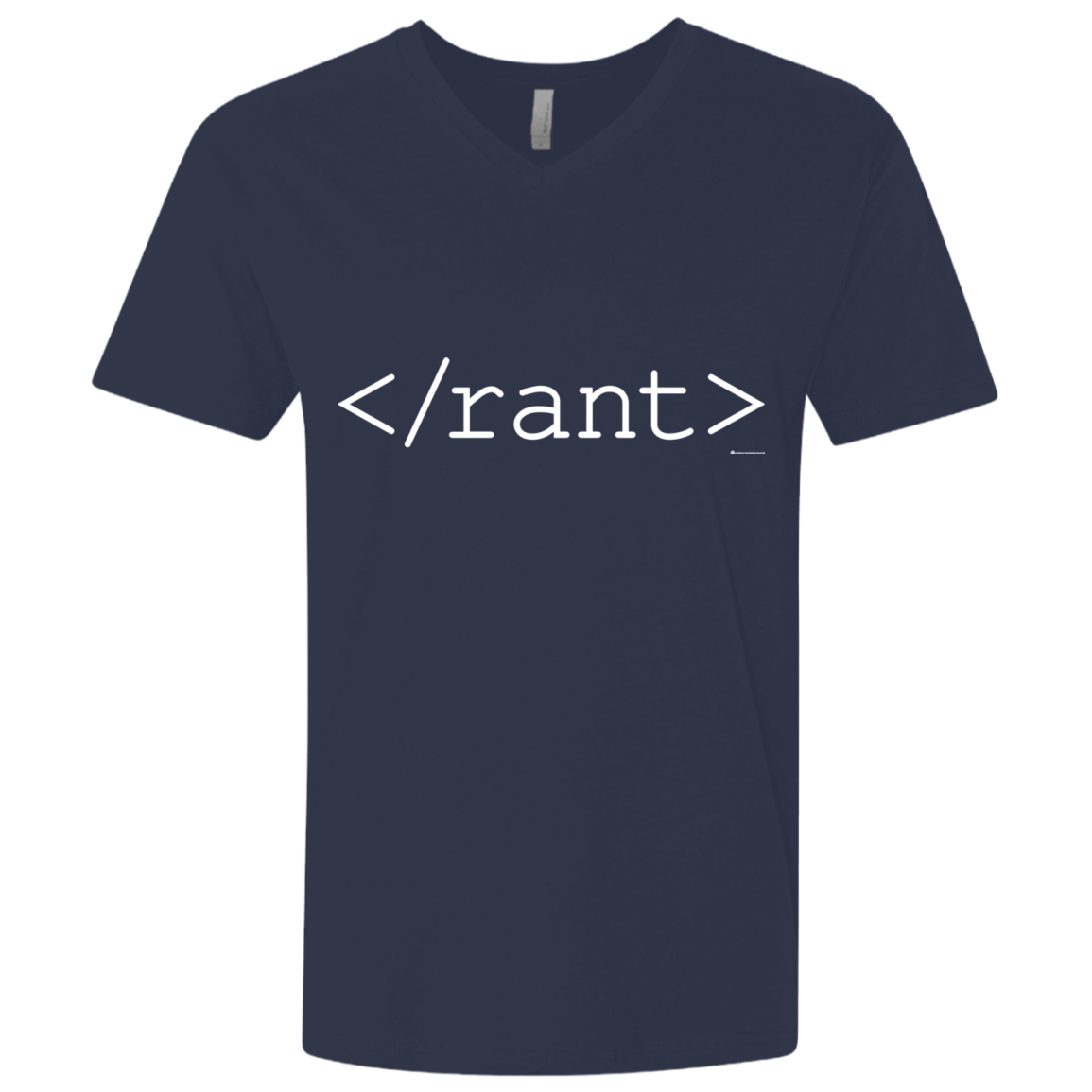 T-Shirts Midnight Navy / X-Small Rant Men's Premium V-Neck