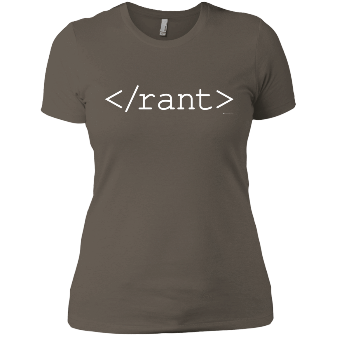 T-Shirts Warm Grey / X-Small Rant Women's Premium T-Shirt