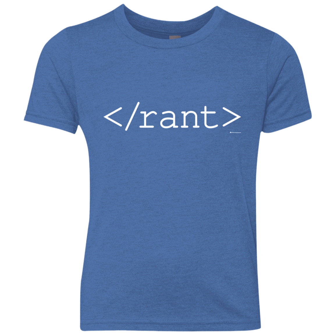 T-Shirts Vintage Royal / YXS Rant Youth Triblend T-Shirt