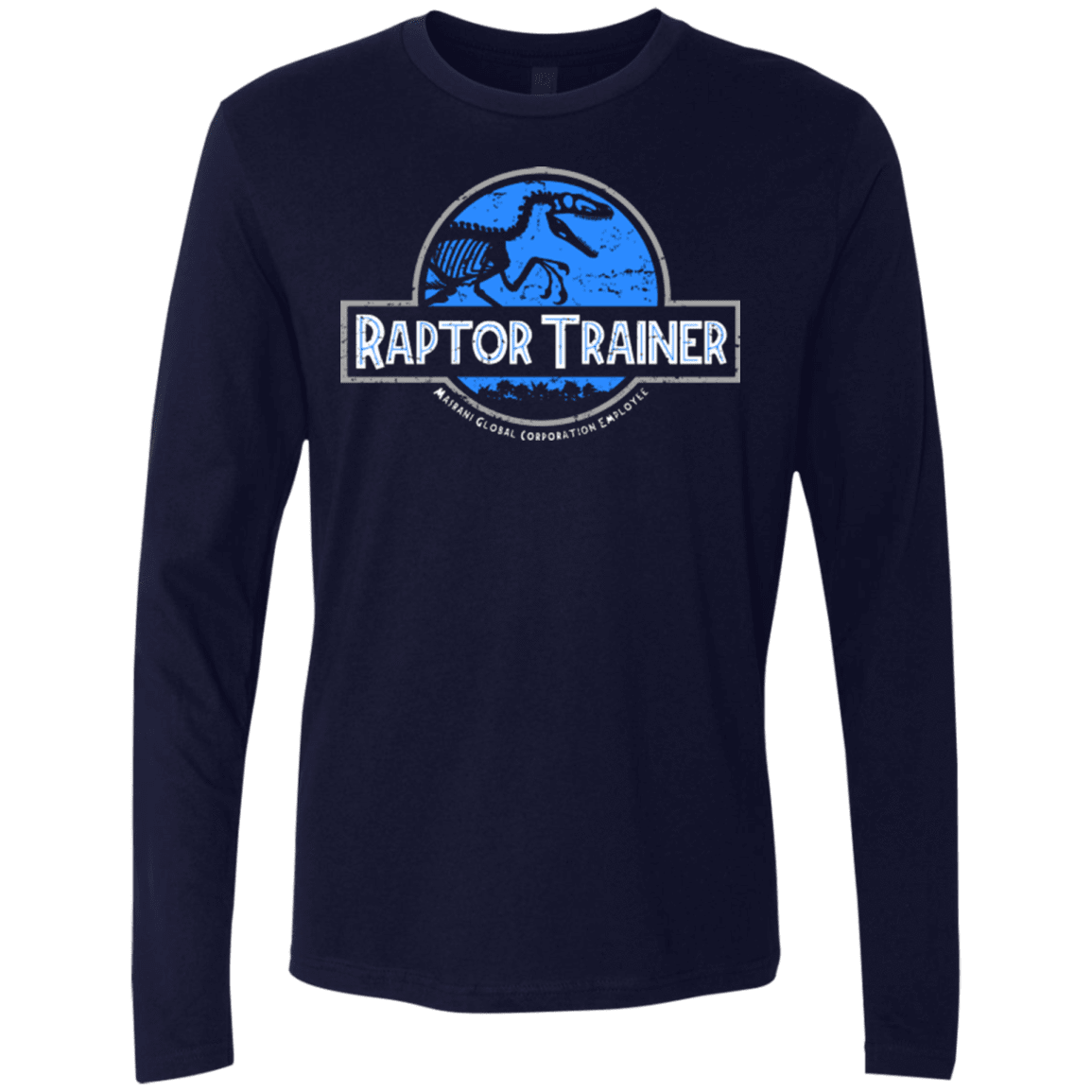 T-Shirts Midnight Navy / Small Raptor Trainer Men's Premium Long Sleeve