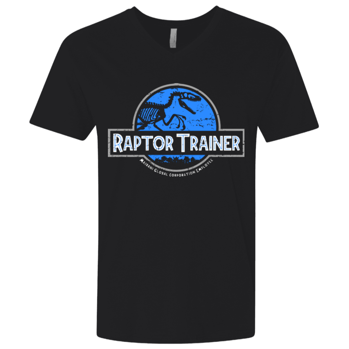 T-Shirts Black / X-Small Raptor Trainer Men's Premium V-Neck