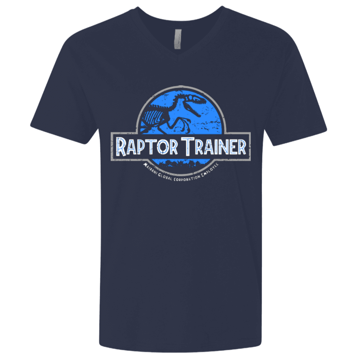 T-Shirts Midnight Navy / X-Small Raptor Trainer Men's Premium V-Neck