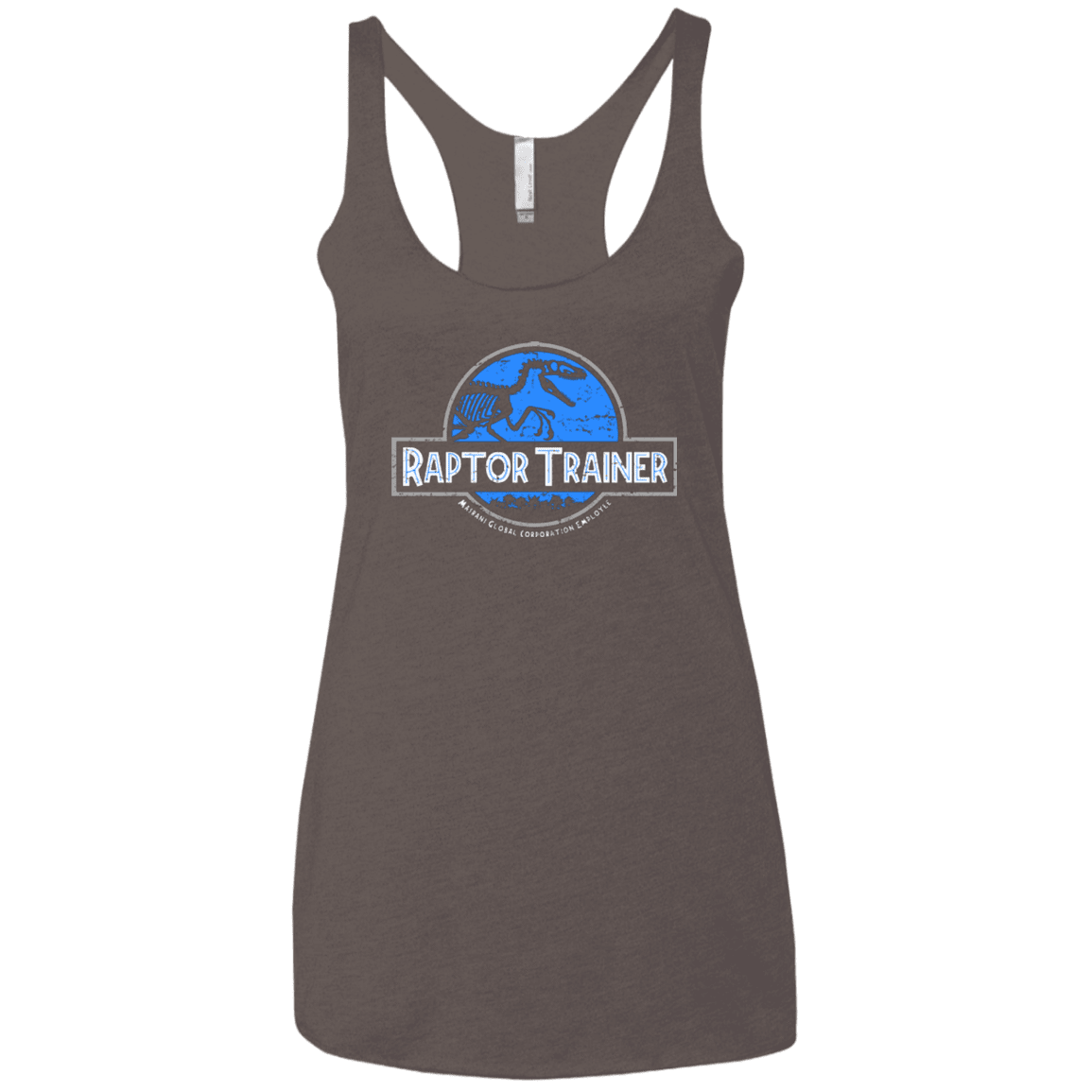 T-Shirts Macchiato / X-Small Raptor Trainer Women's Triblend Racerback Tank