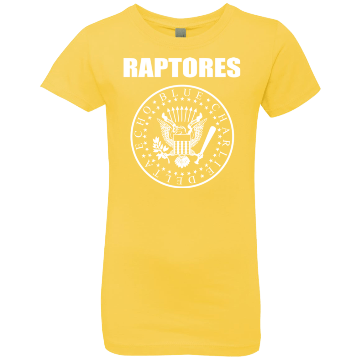 T-Shirts Vibrant Yellow / YXS Raptores Girls Premium T-Shirt