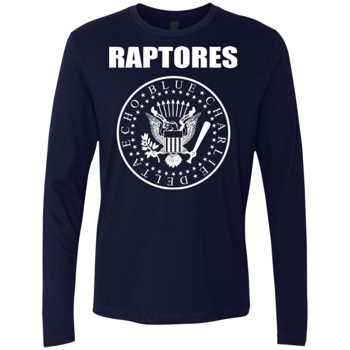 T-Shirts Midnight Navy / Small Raptores Men's Premium Long Sleeve