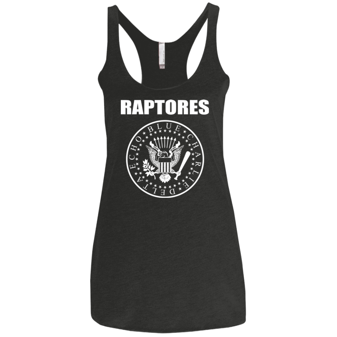 T-Shirts Vintage Black / X-Small Raptores Women's Triblend Racerback Tank