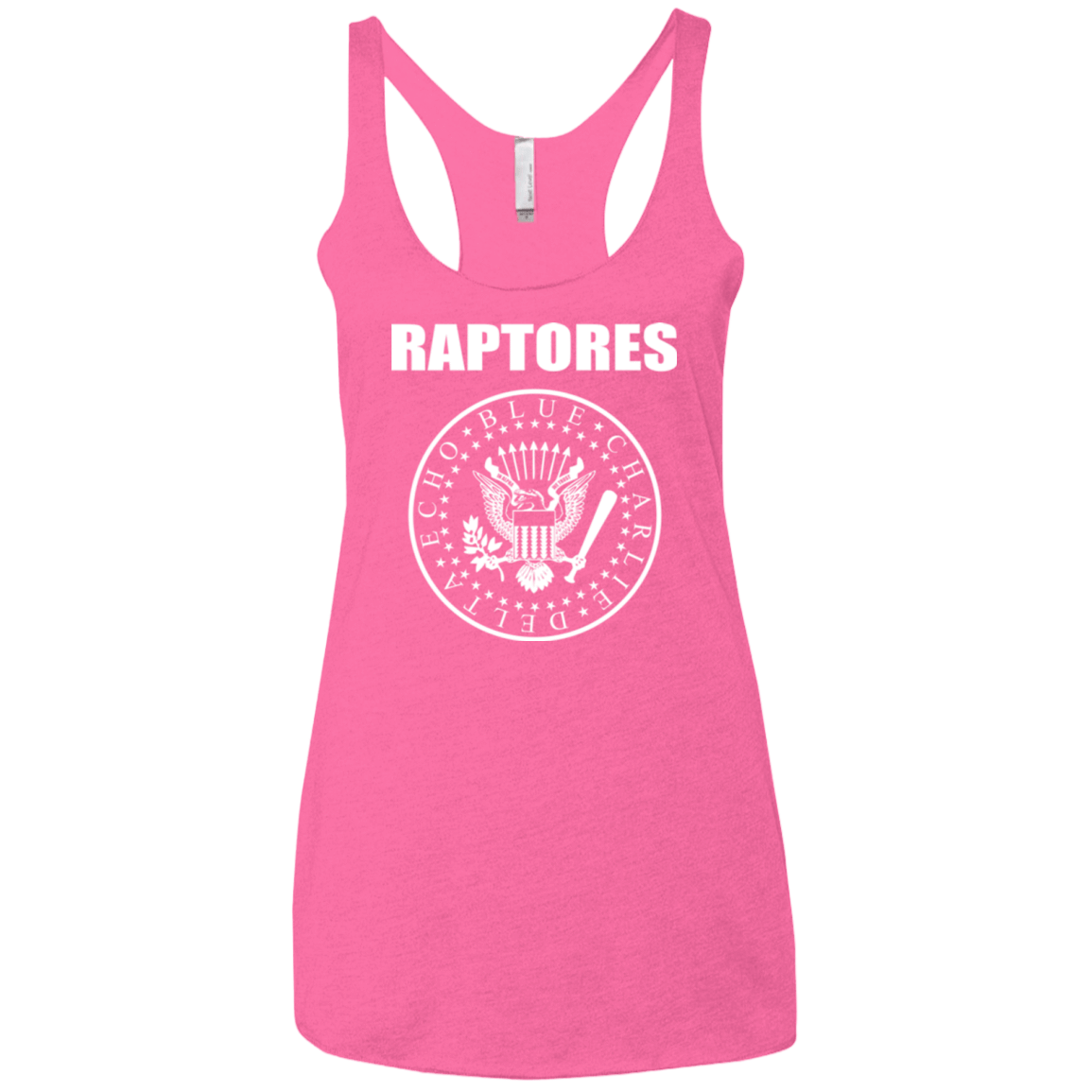 T-Shirts Vintage Pink / X-Small Raptores Women's Triblend Racerback Tank