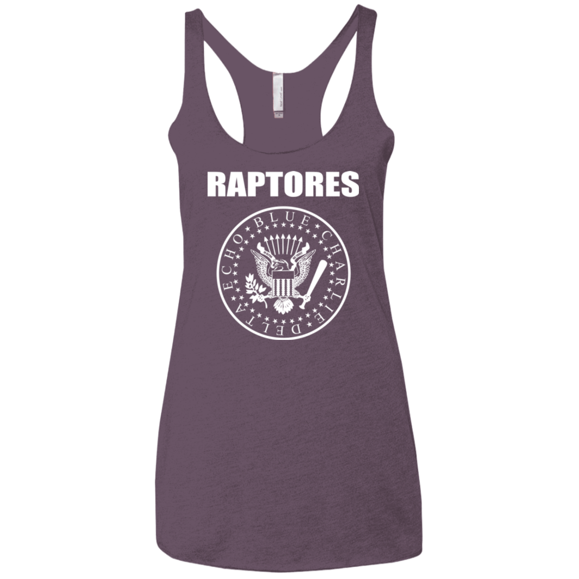 T-Shirts Vintage Purple / X-Small Raptores Women's Triblend Racerback Tank
