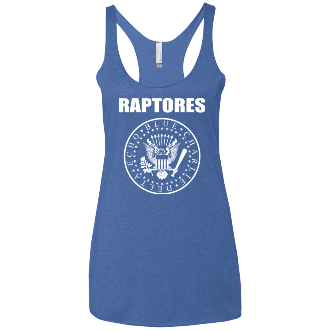 T-Shirts Vintage Royal / X-Small Raptores Women's Triblend Racerback Tank