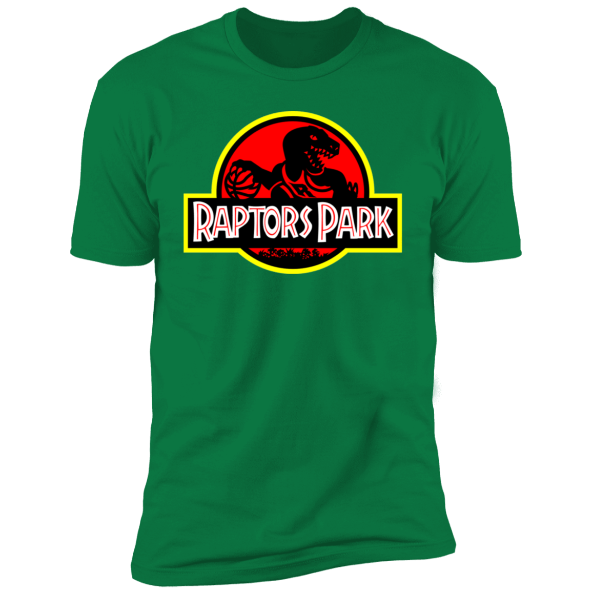 T-Shirts Kelly Green / S Raptors Park Men's Premium T-Shirt