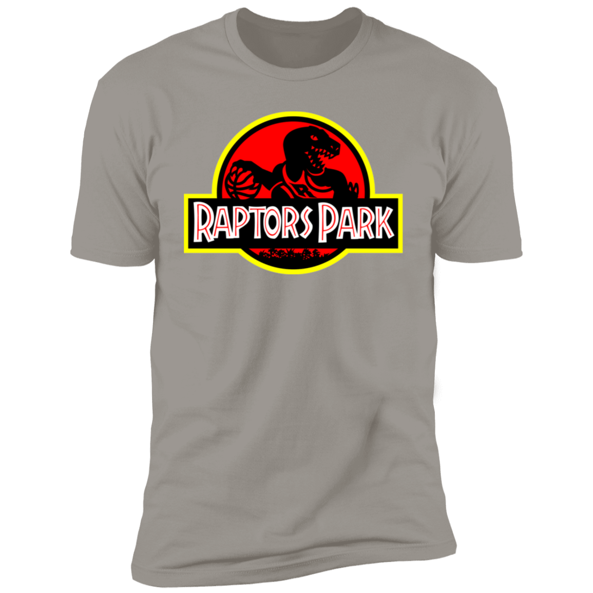 T-Shirts Light Grey / S Raptors Park Men's Premium T-Shirt