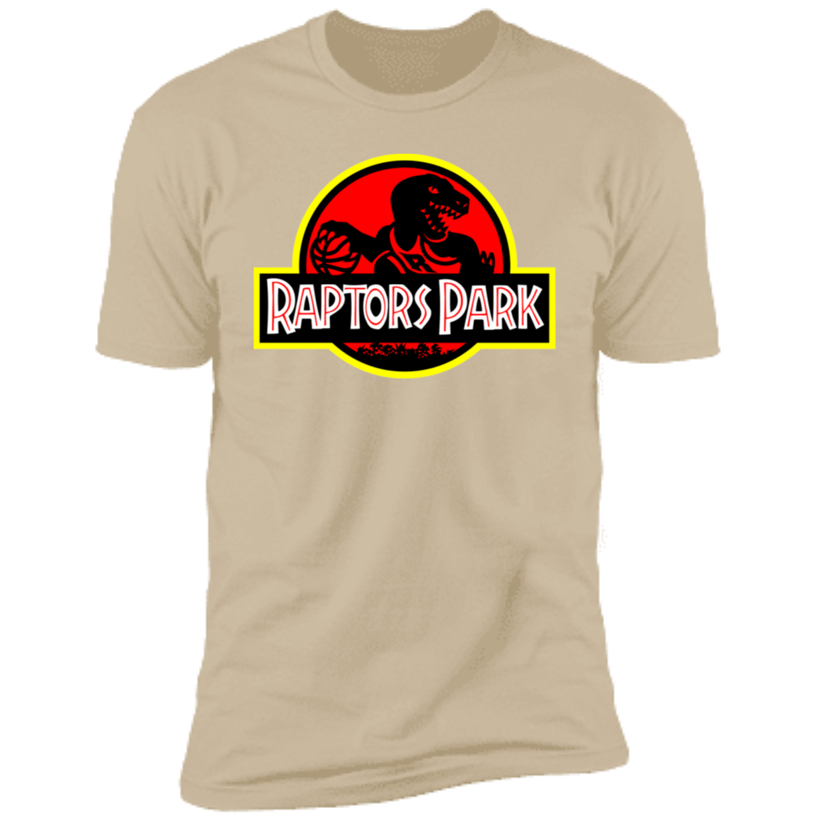 T-Shirts Sand / S Raptors Park Men's Premium T-Shirt