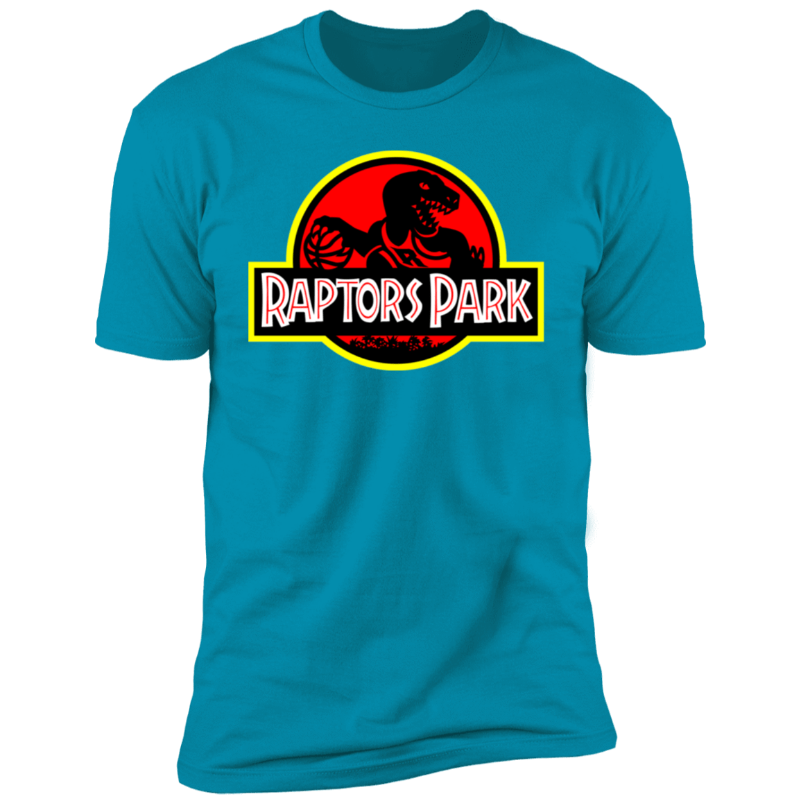 T-Shirts Turquoise / S Raptors Park Men's Premium T-Shirt