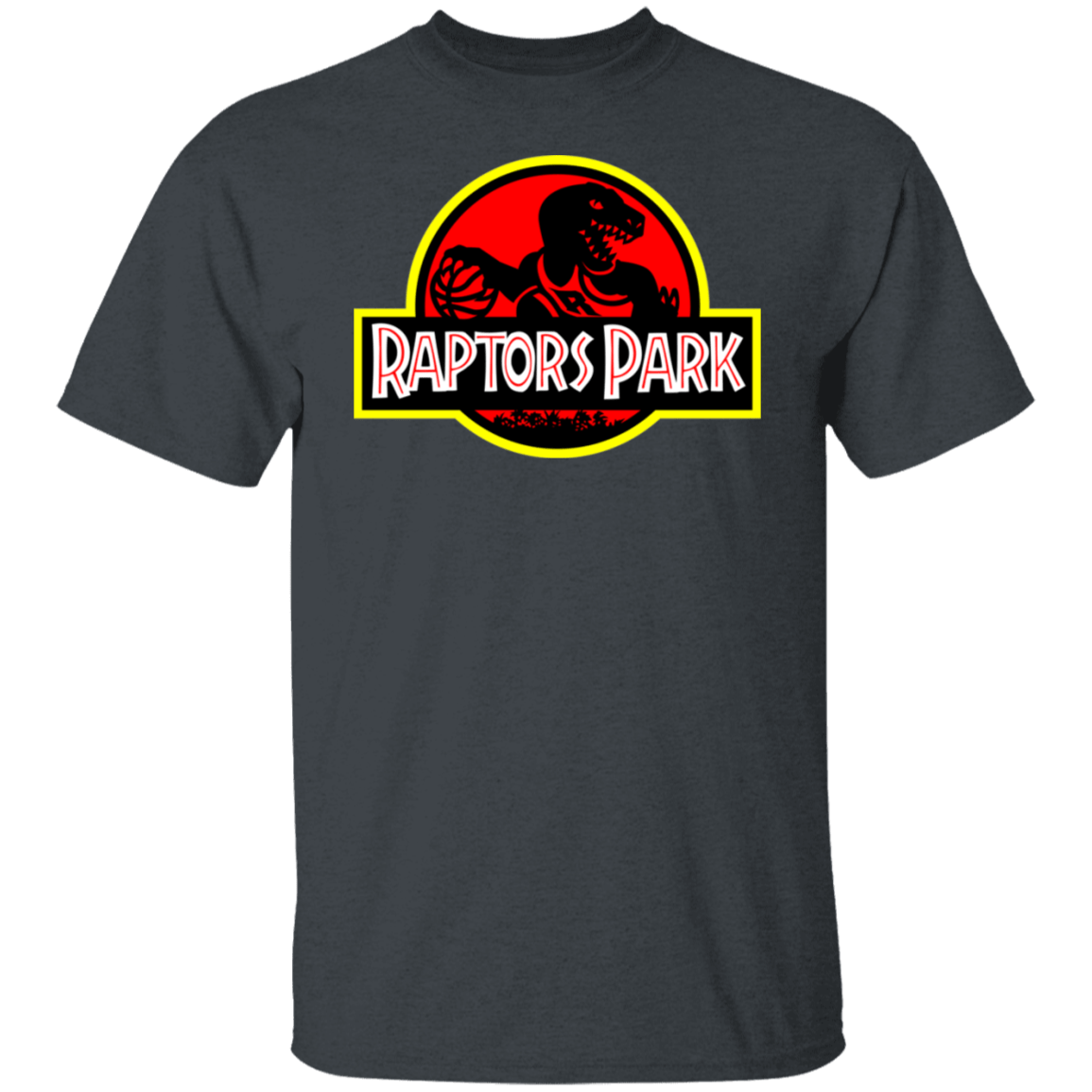 T-Shirts Dark Heather / S Raptors Park T-Shirt