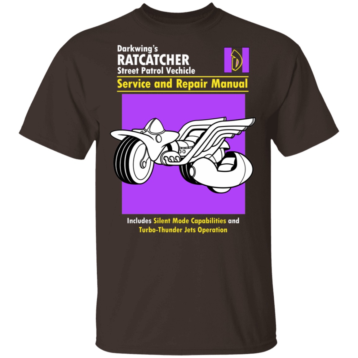 T-Shirts Dark Chocolate / S Ratcatcher Manual T-Shirt