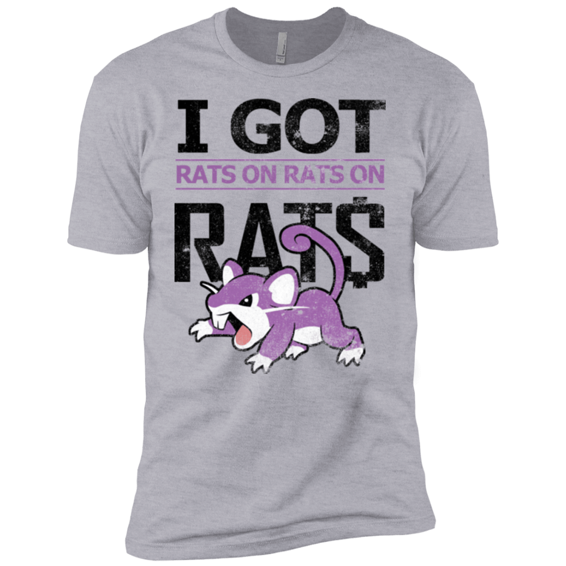T-Shirts Heather Grey / YXS Rats on rats on rats Boys Premium T-Shirt