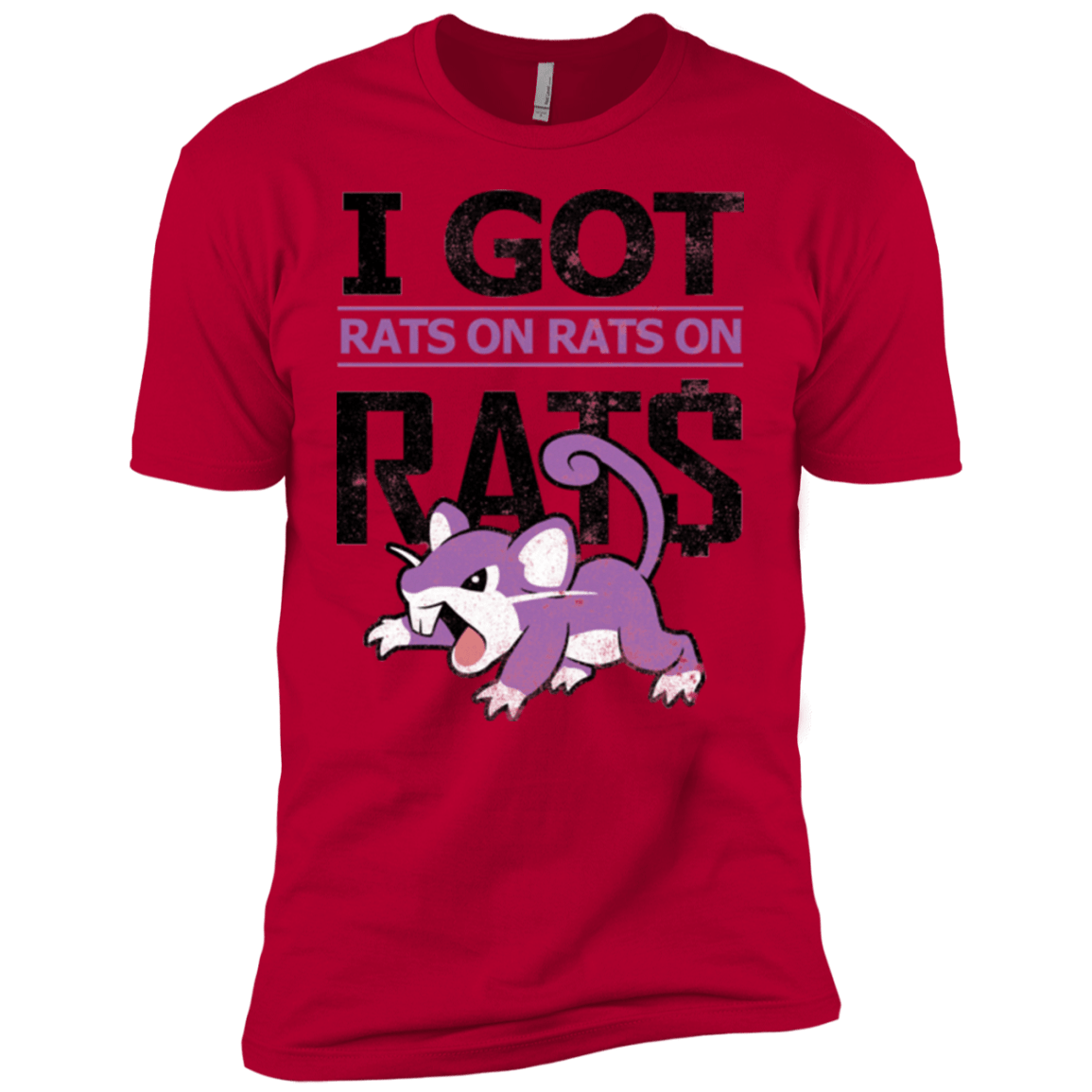 T-Shirts Red / YXS Rats on rats on rats Boys Premium T-Shirt