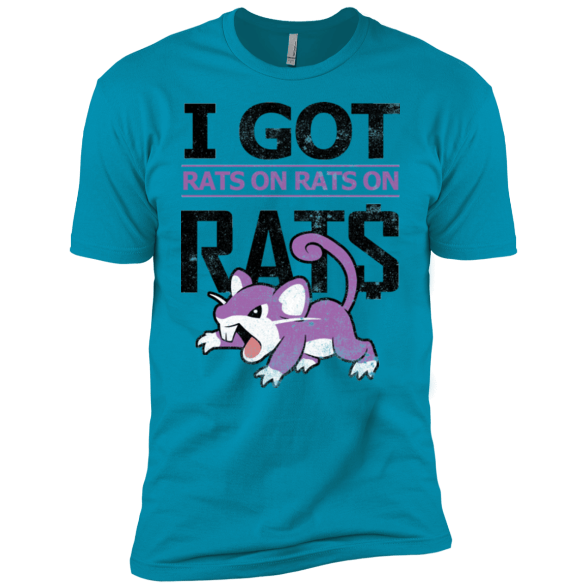 T-Shirts Turquoise / YXS Rats on rats on rats Boys Premium T-Shirt