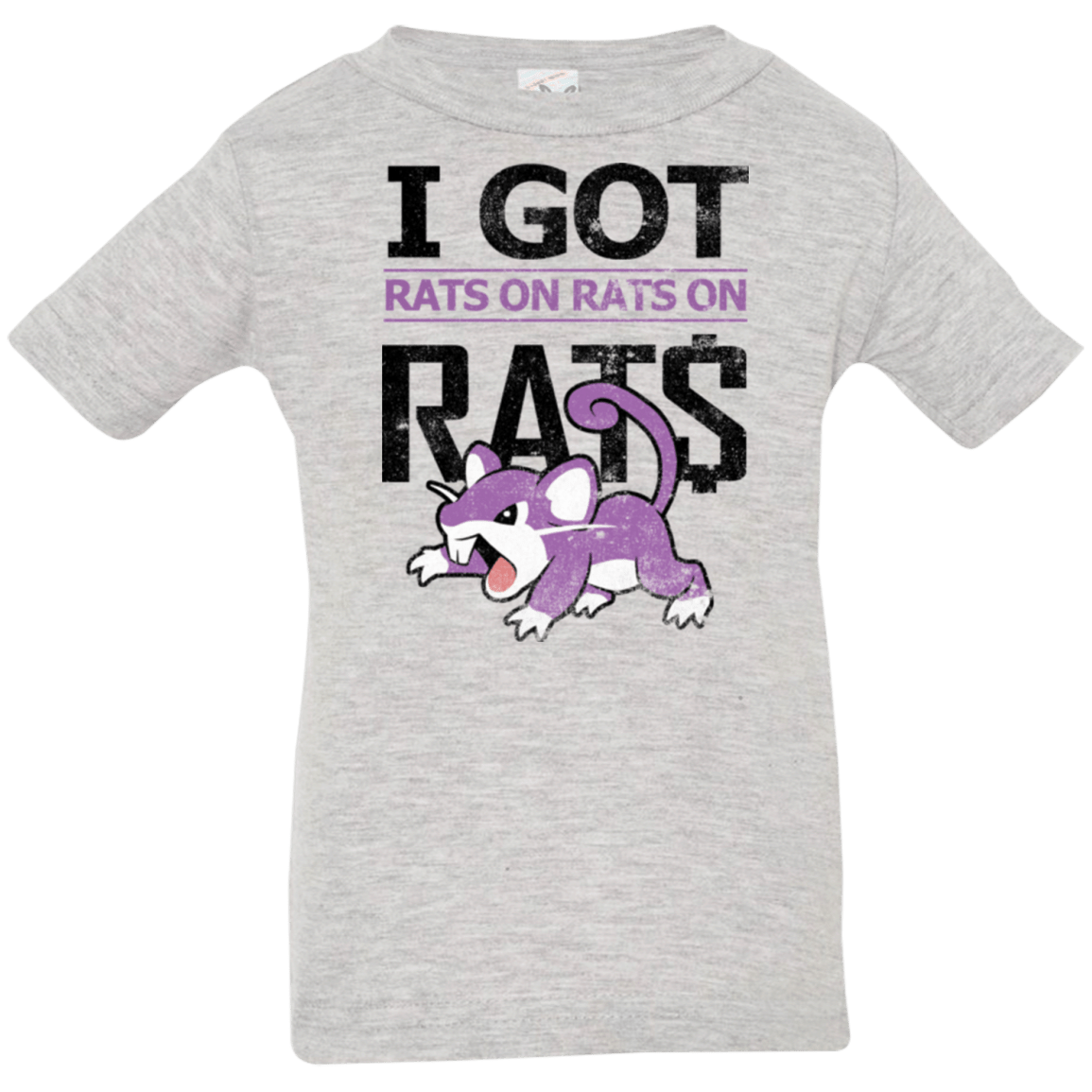 T-Shirts Heather / 6 Months Rats on rats on rats Infant Premium T-Shirt