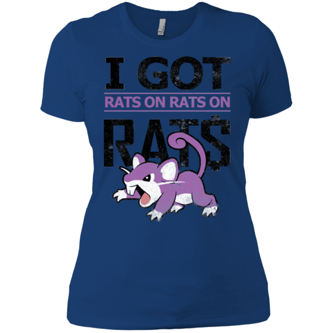 T-Shirts Royal / X-Small Rats on rats on rats Women's Premium T-Shirt