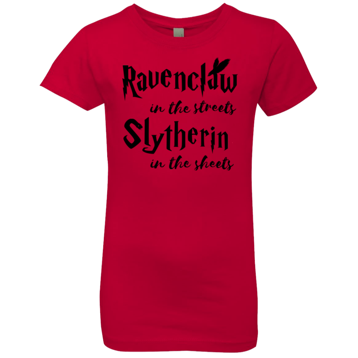 T-Shirts Red / YXS Ravenclaw Streets Girls Premium T-Shirt