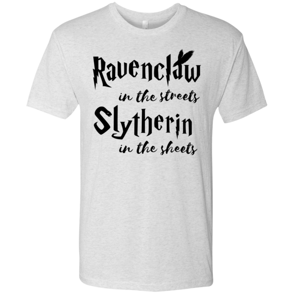 T-Shirts Heather White / Small Ravenclaw Streets Men's Triblend T-Shirt