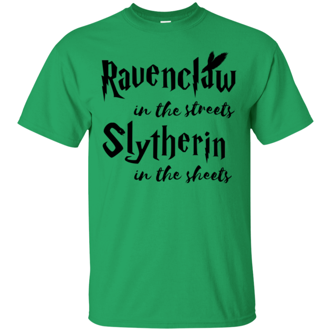 T-Shirts Irish Green / Small Ravenclaw Streets T-Shirt