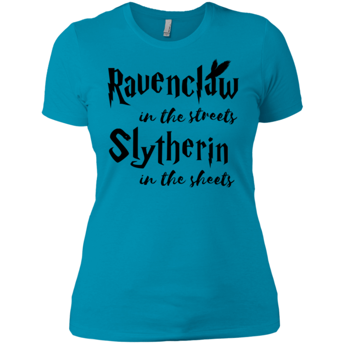 T-Shirts Turquoise / X-Small Ravenclaw Streets Women's Premium T-Shirt