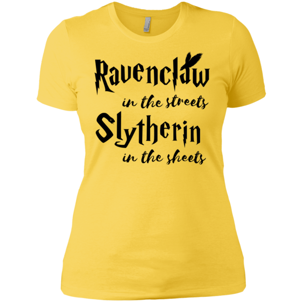 T-Shirts Vibrant Yellow / X-Small Ravenclaw Streets Women's Premium T-Shirt
