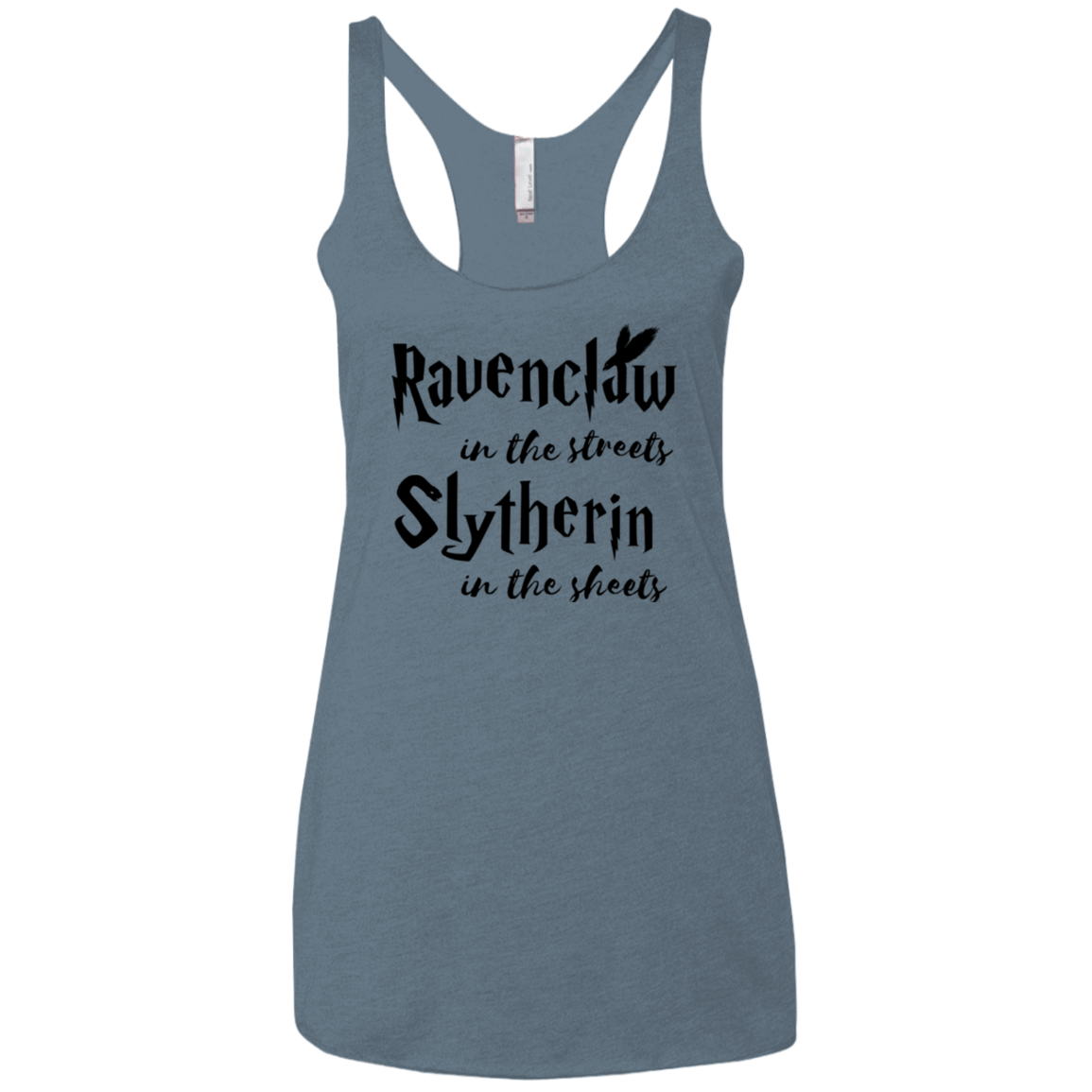 T-Shirts Indigo / X-Small Ravenclaw Streets Women's Triblend Racerback Tank