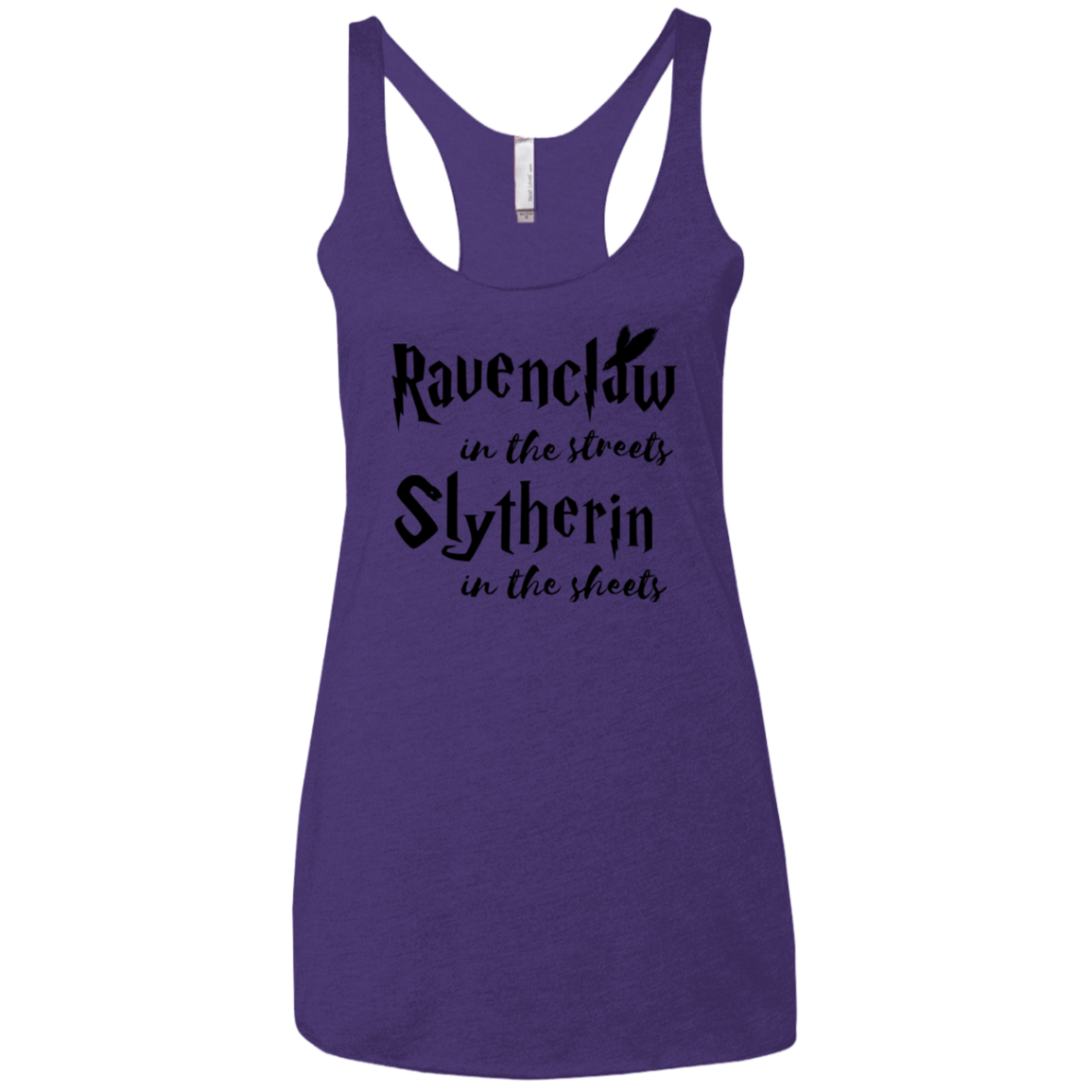 T-Shirts Purple / X-Small Ravenclaw Streets Women's Triblend Racerback Tank